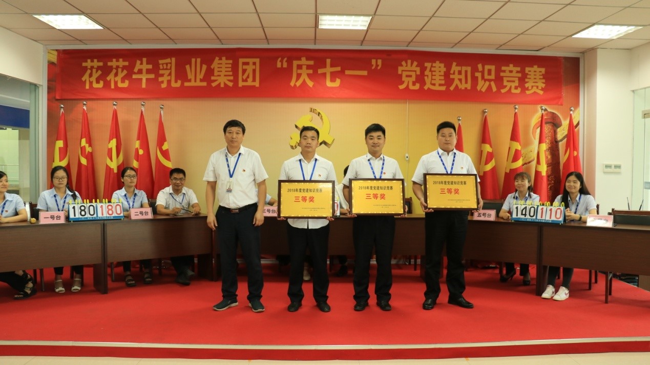 知識競賽爭先鋒   比學趕超展風采 —— 花花牛乳業(yè)集團黨委舉辦慶 “七一”黨建知識競賽