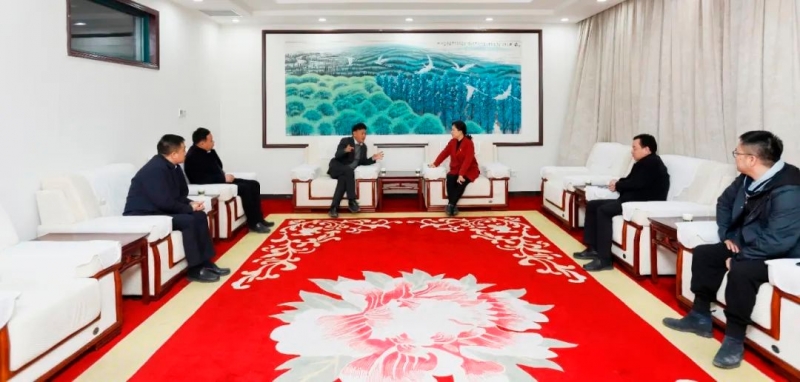 發(fā)揮產(chǎn)業(yè)優(yōu)勢(shì) 助力鄉(xiāng)村振興 | 民權(quán)縣委副書(shū)記、縣長(zhǎng)王靜嫻會(huì)見(jiàn)關(guān)曉彥董事長(zhǎng)一行