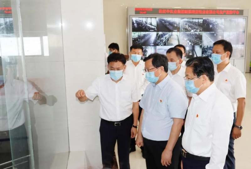快訊 | 河南省委常委、省紀委書記、省監(jiān)委主任任正曉蒞臨花花牛乳業(yè)集團新蔡瑞亞牧場調(diào)研